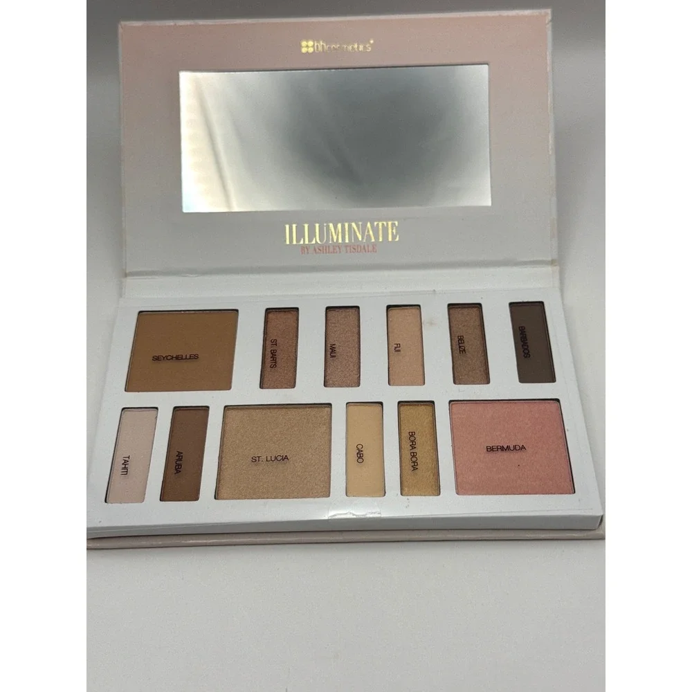 bh Cosmetics Illuminate by Ashley Tisdale 12 Color Eye‎ Cheek Palette NWOB